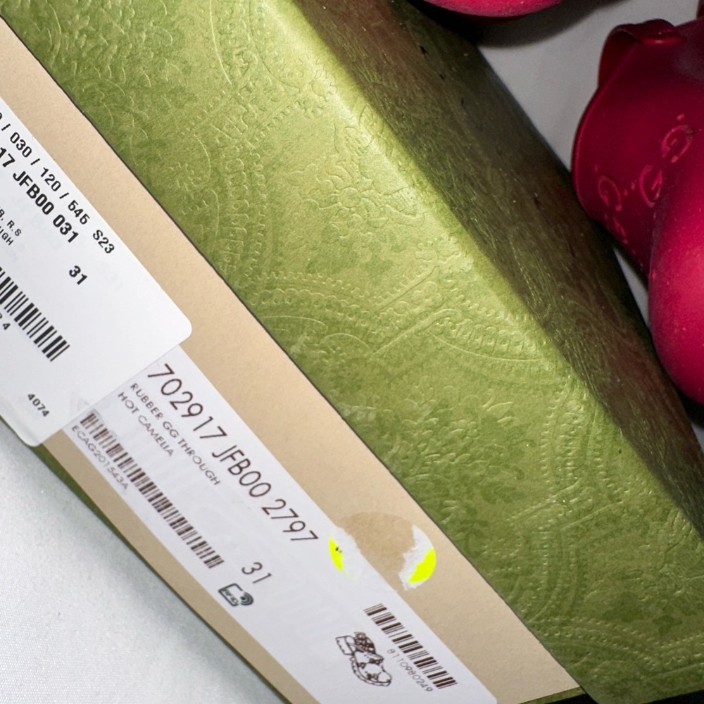 Kids Gucci Rubber Slide - Picture 5 of 5